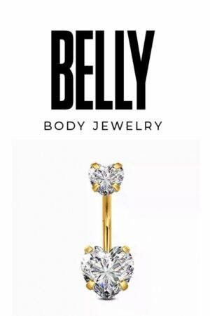 Heart Duo Belly Ring