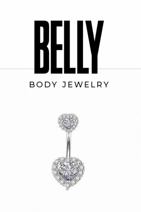 Twin Love Belly Ring