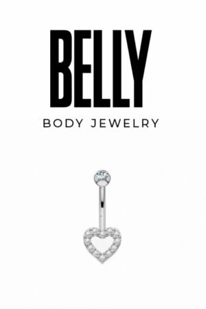 Halo Heart Belly Ring