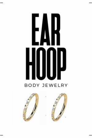 Rivet Clicker Ear Hoop Set