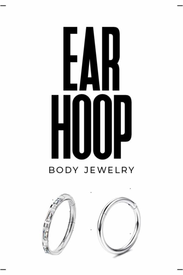 Rivet-Pure Clicker Ear Hoop Set