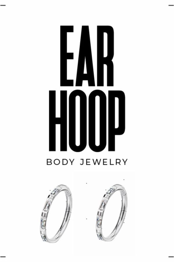 Rivet Clicker Ear Hoop Set