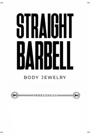 Inlaid Straight Barbell