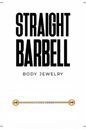 Inlaid Straight Barbell