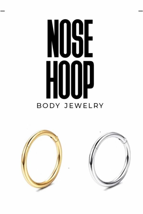 Pure Clicker Nose Hoop Set