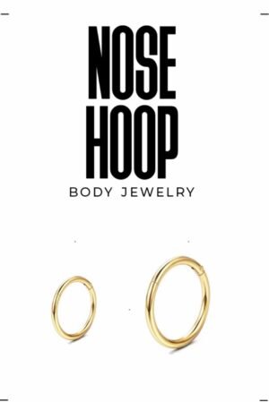 Pure Clicker Nose Hoop Set