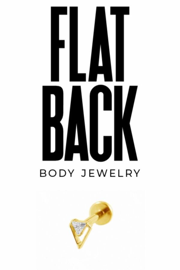 V-Shape Gem Flat Back