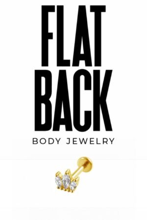 Crown Crystal Flat Back