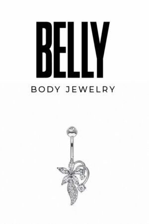 0D8FECB0-2E4E-4793-9A03-78DAB2952590 Floral Twist Belly Ring