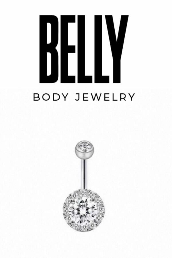 Crystal Aura Belly Ring