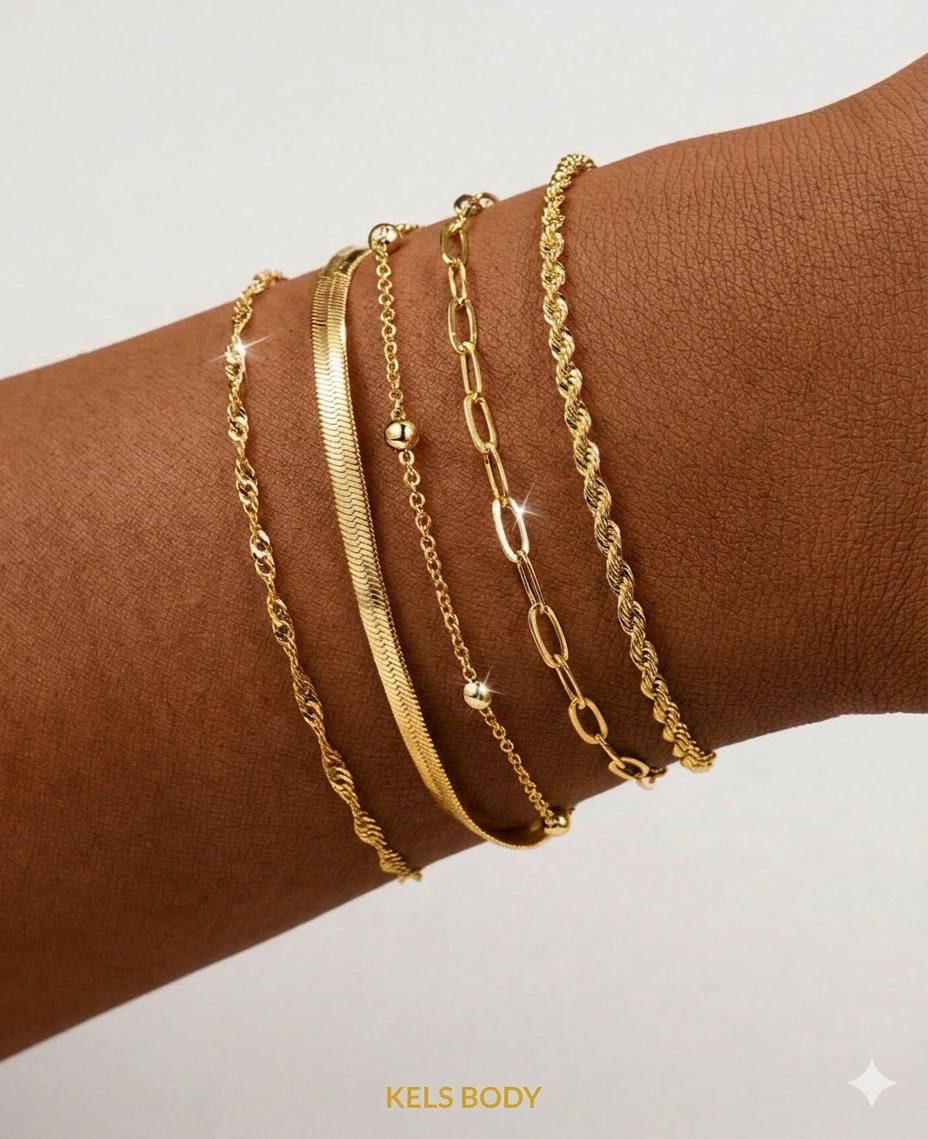 5pcs Vintage Style Metal Set
