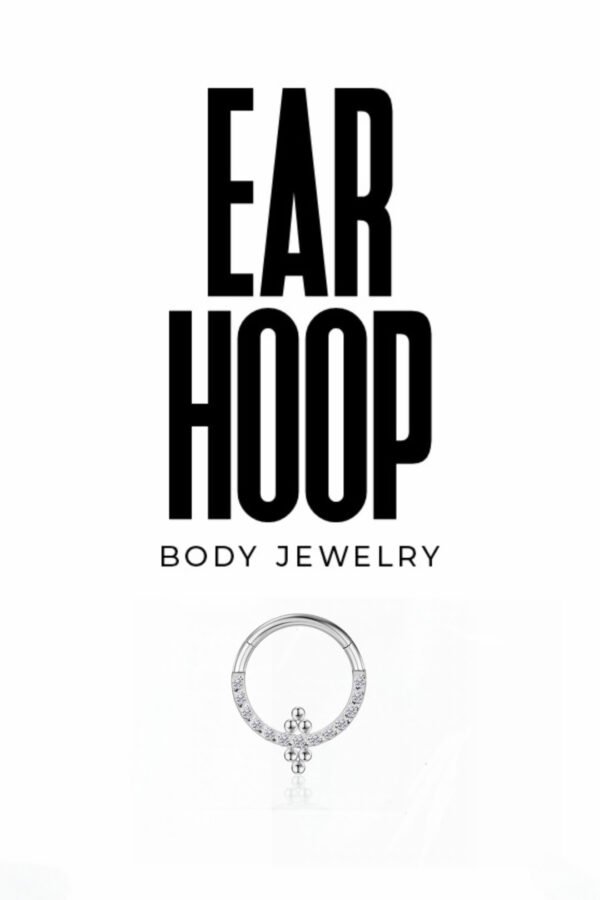Celestial Spark Clicker Ear Hoop