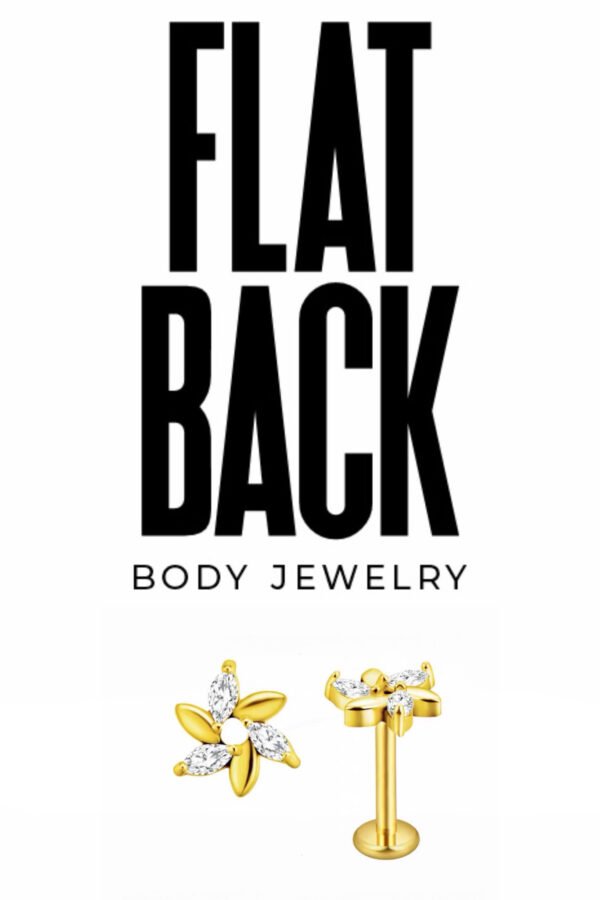 Petal Spark Flat Back