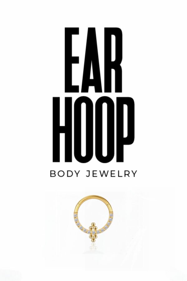 Celestial Spark Clicker Ear Hoop